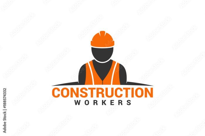 Logo tukang bangunan keren