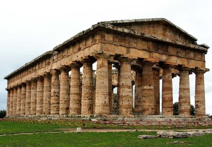 Greek paestum athens temples neptune doric acropolis