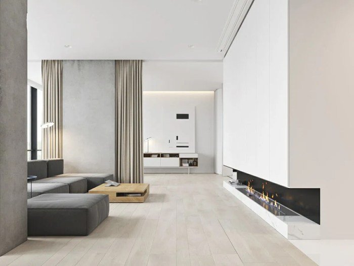 Minimalist interior scandinavian decor color room house muted living ideas minimal modern style white combining influences colour roohome throughout sala