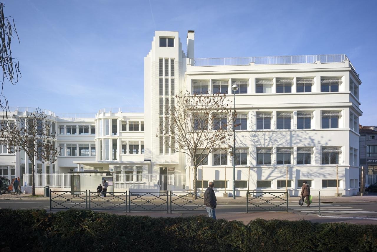 Rehabilitation factory old architectes parc lanoo julien