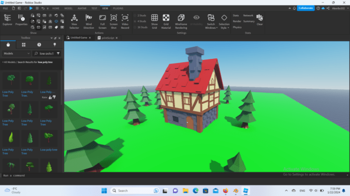 Rumah desain minimalis 2 lantai