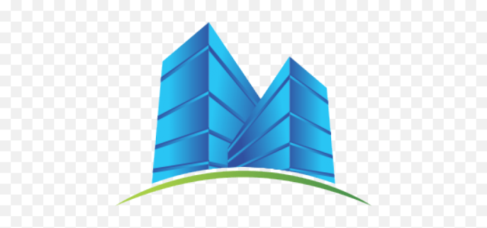 Logo building vector city construction