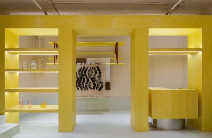 Bangunan toko minimalis