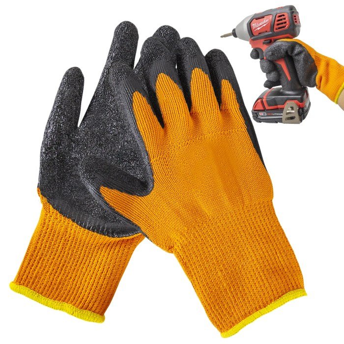 Gloves work hand protection construction hard during importance benefits safety