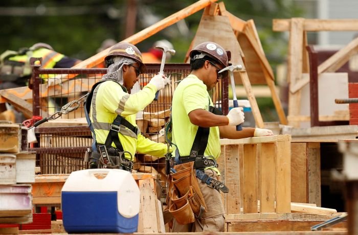 Construction workers safety crew field business jobsite concrete health