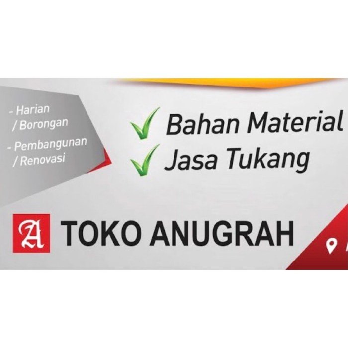 Toko bangunan anugrah