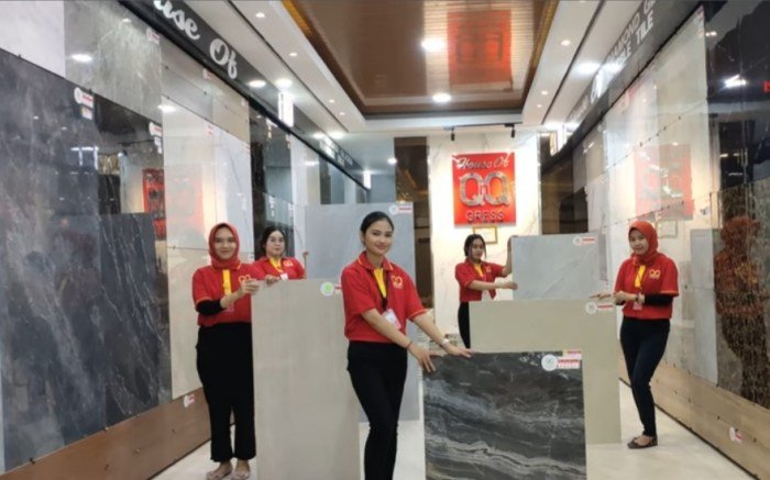Harga keramik di global bangunan pekanbaru