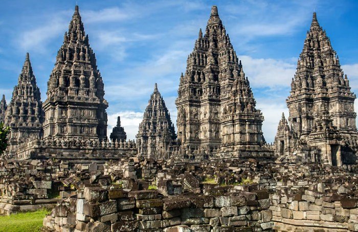 Struktur bangunan candi prambanan