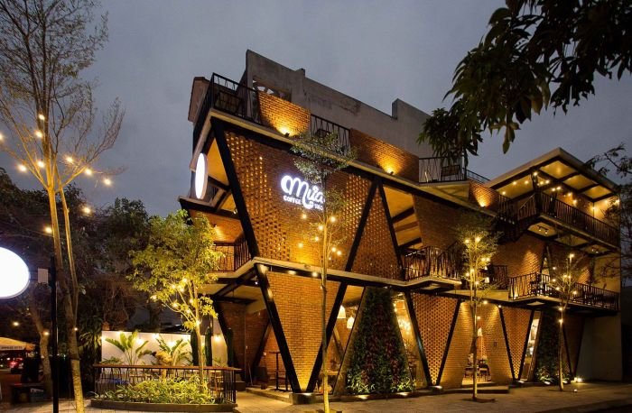Desain bangunan cafe