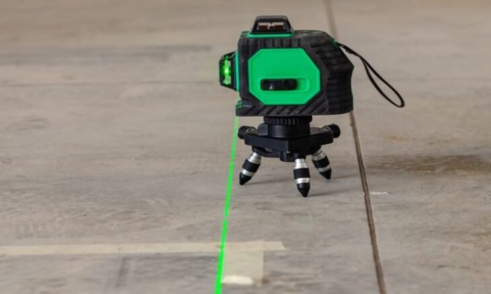 Laser tukang bangunan