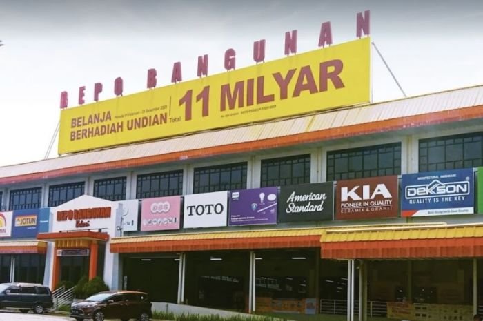 Bazar bangunan bekasi