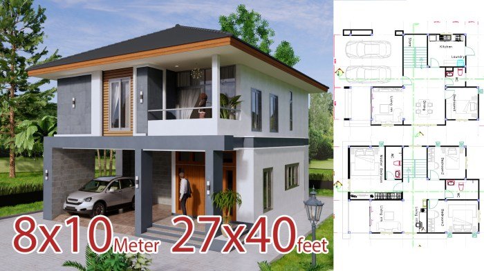 Rincian bahan bangunan rumah ukuran 8x10
