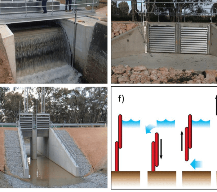Irrigation drawing structures