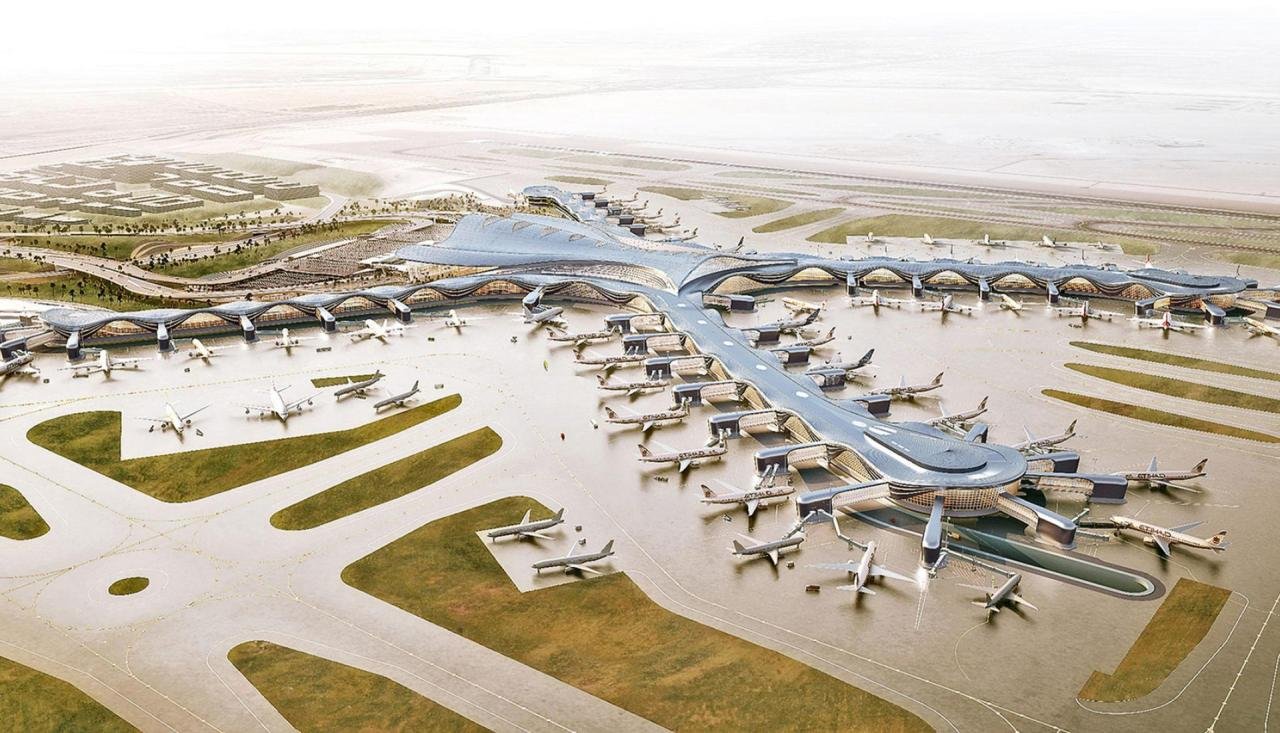Airport kennedy john international jfk terminal york building arrivals phone unveiled redesign billion architizer