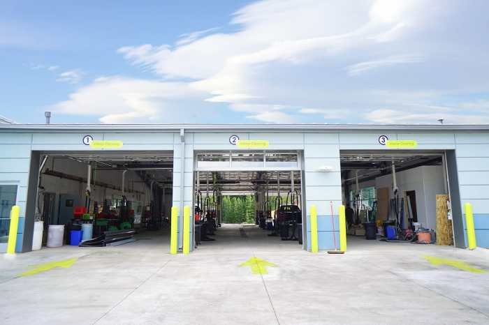 Wash car building designs