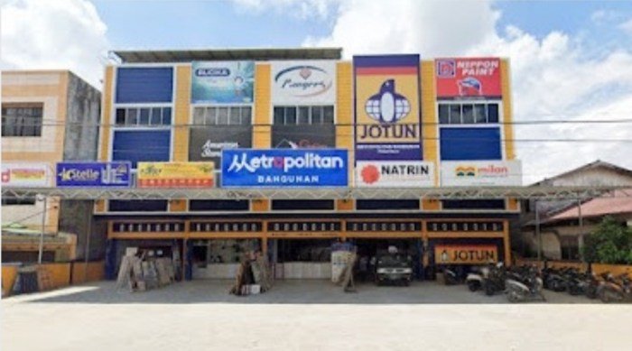 Toko bangunan pekanbaru