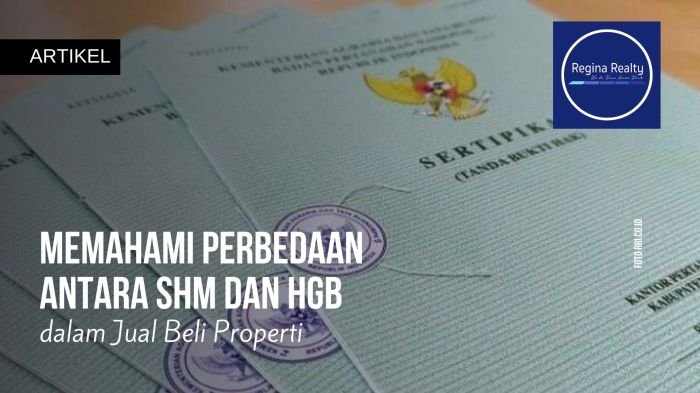 Perbedaan hak guna bangunan dan shm