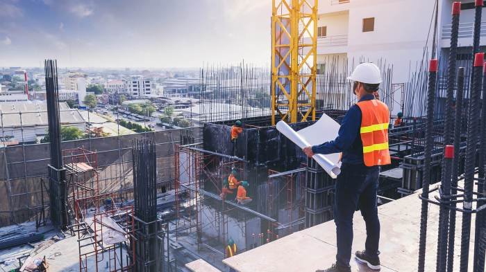 Kerja proyek bangunan