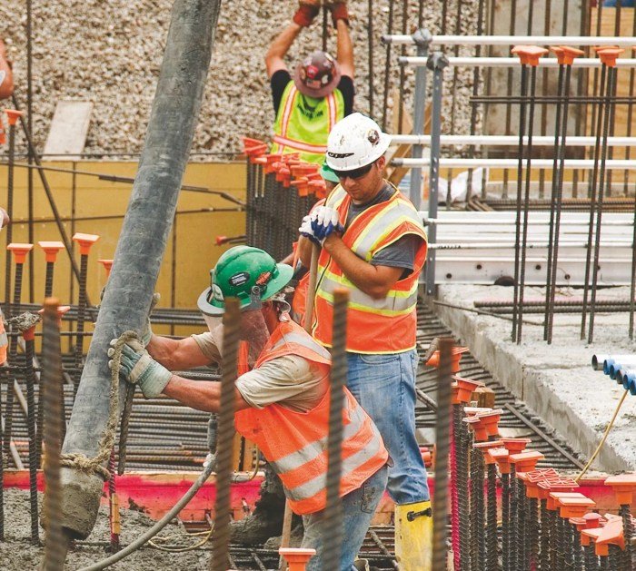Worker construction foundation