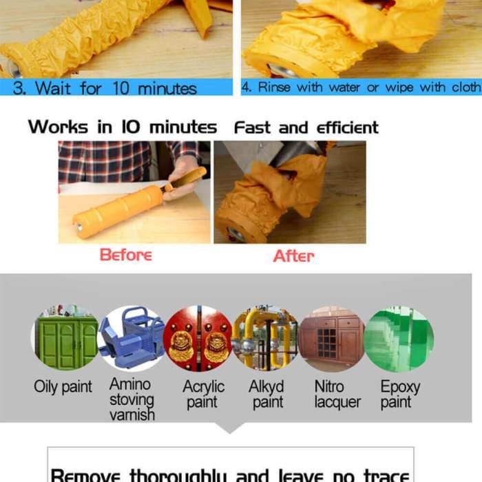 Harga paint remover di toko bangunan