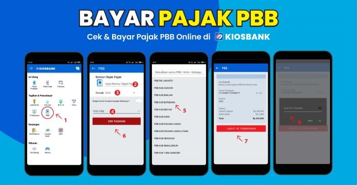 Pembayaran pajak bumi dan bangunan online