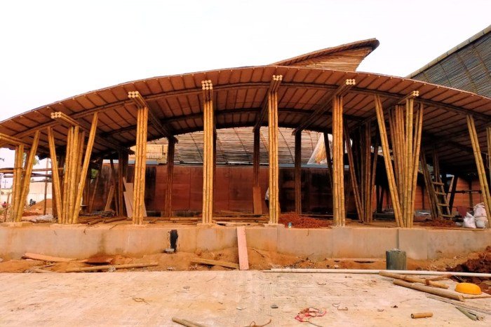 Bamboo city penda future construction
