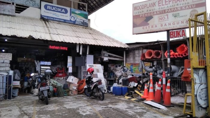 Toko bangunan di depok