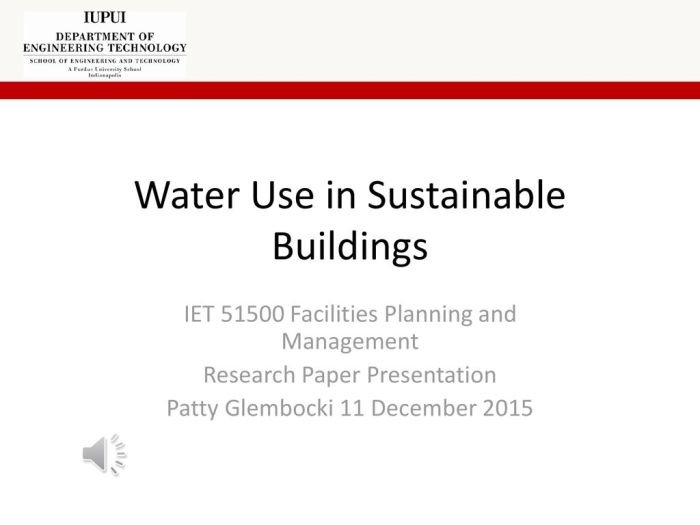 Matters watermatters retailers efficiency communicate consumers igbc
