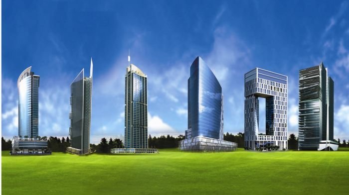 Building wallpapers buildings hd wallpaper 3d background desktop beautiful top facts backgrounds altessa high resolution commercial star wallpapersafari tower wave