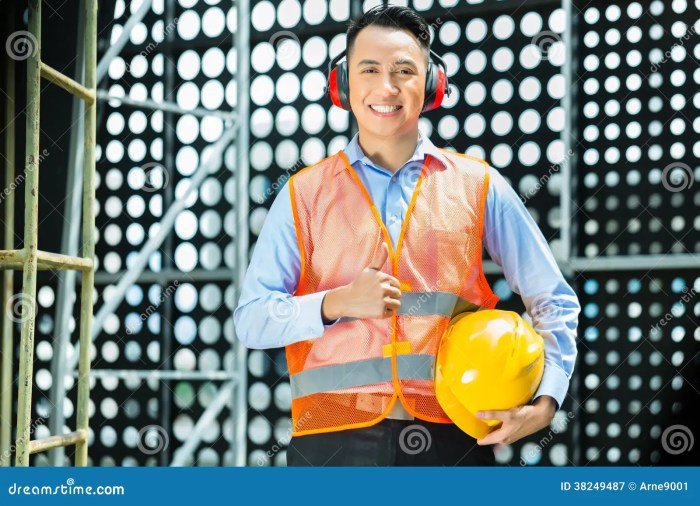 Asian worker construction stock indonesian building site royalty