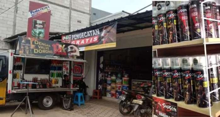 Harga pilox di toko bangunan