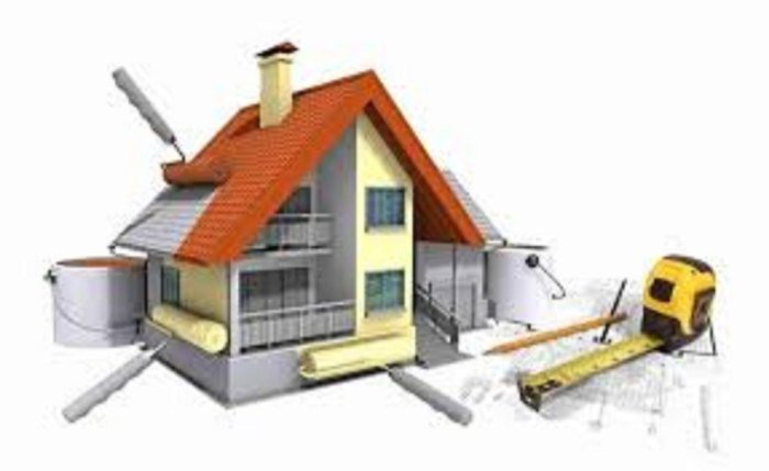 Renovation project construction