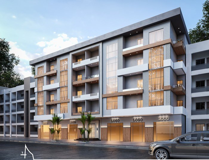 Storey residential