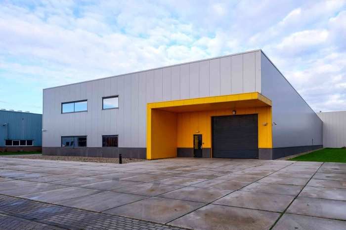 Warehouse architizer logistics buildings