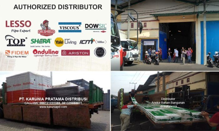Distributor bahan bangunan di sidoarjo