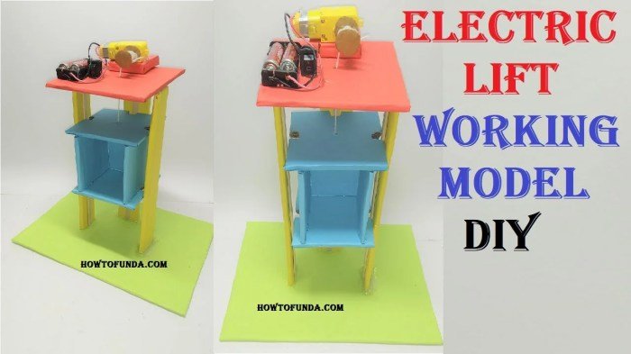 Pemanfaatan lift pada bangunan bertingkat menggunakan rangkaian motor listrik