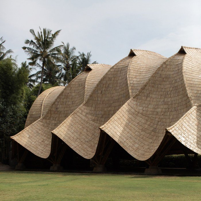Bamboo ibuku hardy elora buildings building bali founder house architecture material inhabitat green builder springs sharma tropical interview structure creating