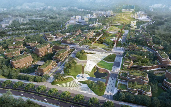 Bangunan ikn sekarang