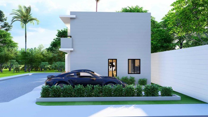 Rumah desain minimalis 2 lantai