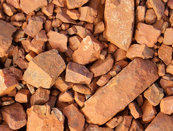 Raw materials finished products processed