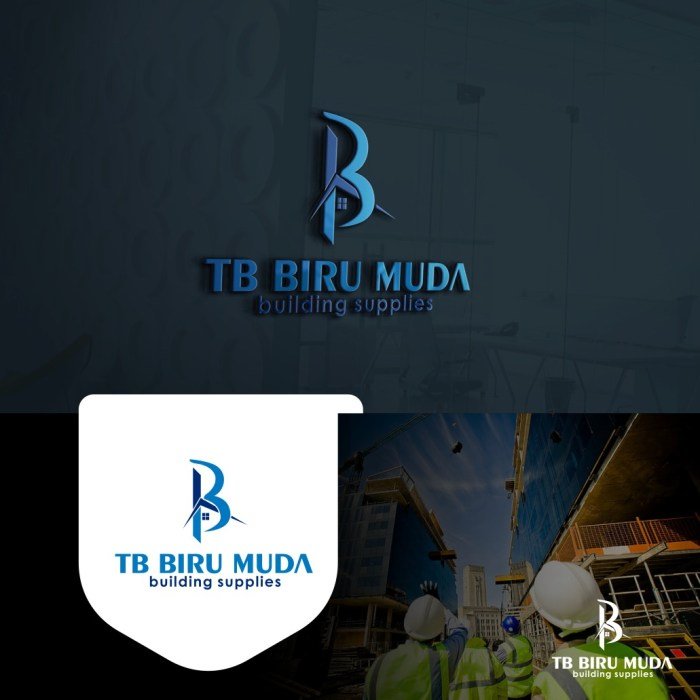 Desain logo toko bangunan