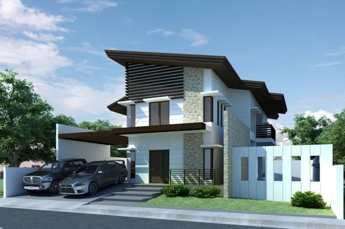 Desain minimalis rumah 2 lantai