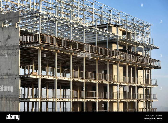 Jenis bangunan yang termasuk dalam jenis konstruksi berat adalah