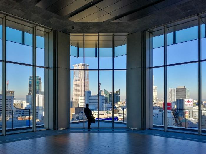 Inside business building look lobby technology science biotech offices stunning take where alexandria tower reinventing nyc companies scene space research