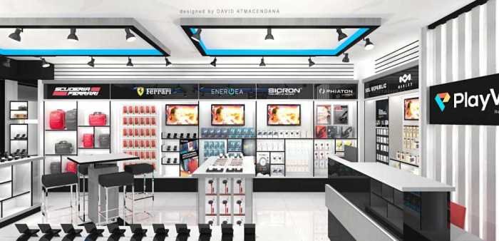 Display toko bangunan