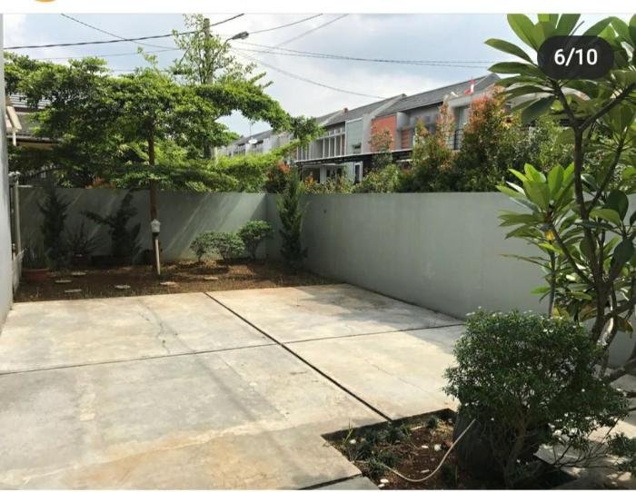 Sewa rumah bangunan baru bulanan depok