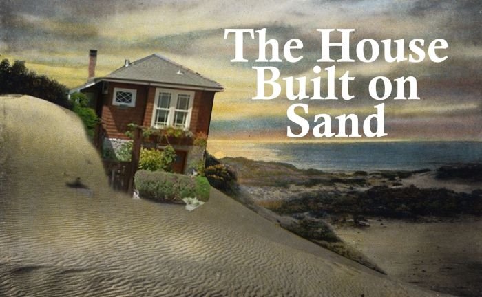 Sand house made artist available assignment illustration
