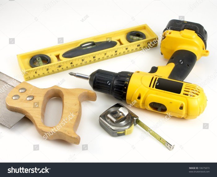 Alat tukang bangunan kreatif