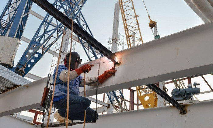 Pekerjaan struktur bangunan gedung