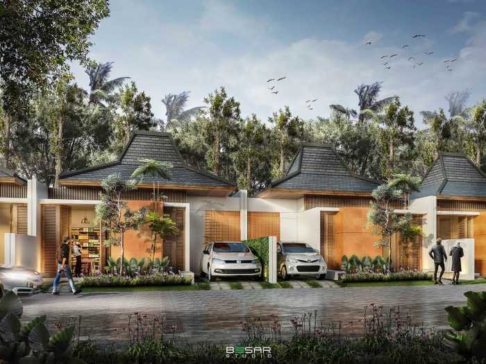 Joglo javanese traditional house